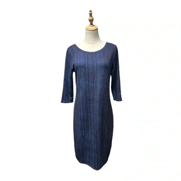 Philosophy Navy Black Dress Size L - Picture 1 of 7
